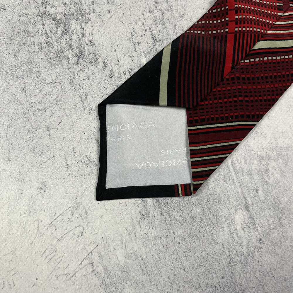 Balenciaga Balenciaga silk rare tie - image 3