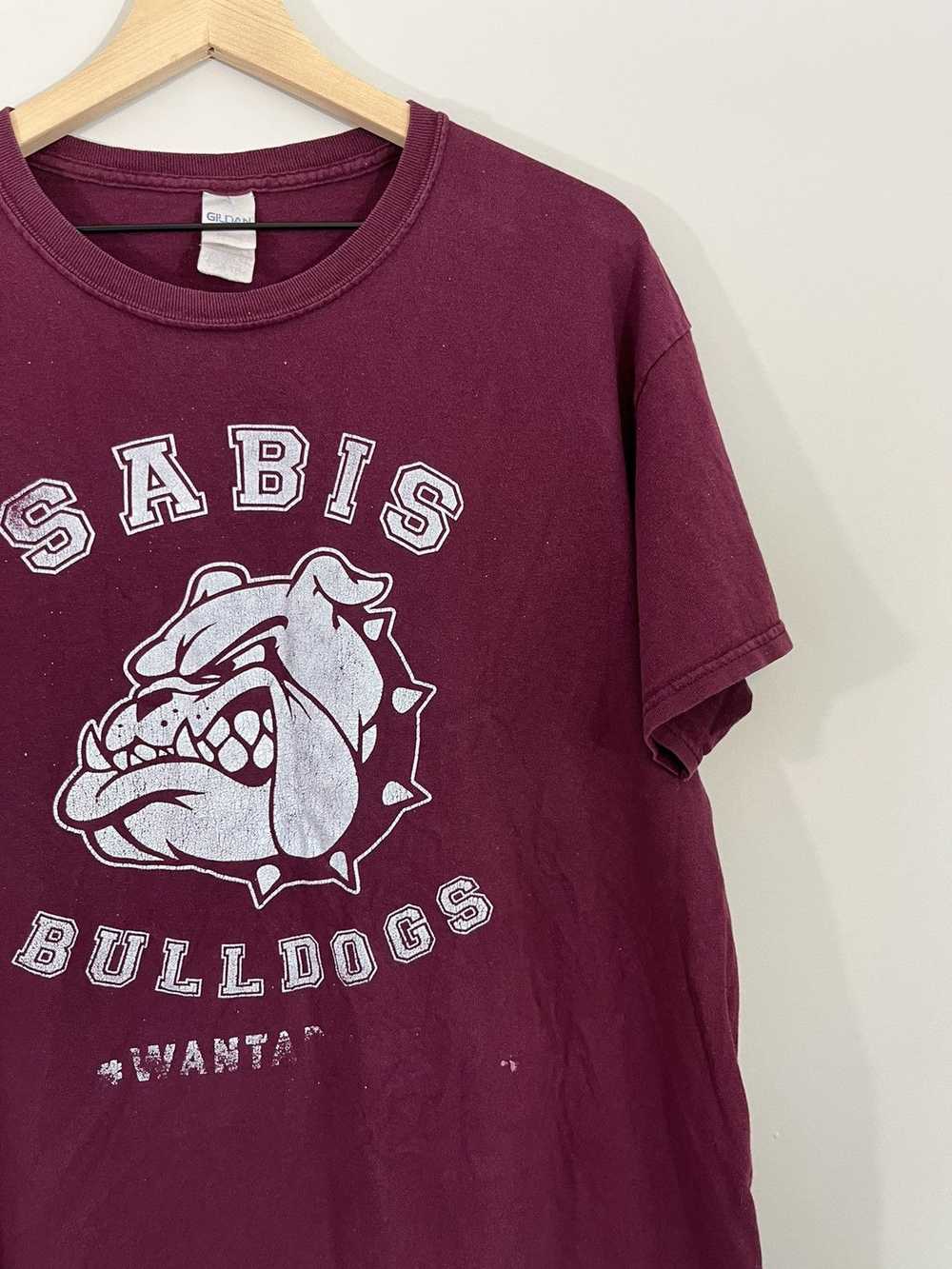 Vintage Vintage Distressed Sabis Bulldogs Paint S… - image 5