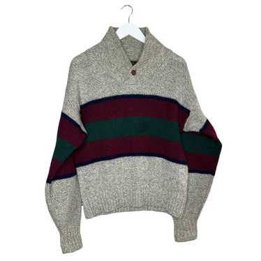 Eddie Bauer Eddie Bauer Vintage Cable Knit Wool P… - image 1