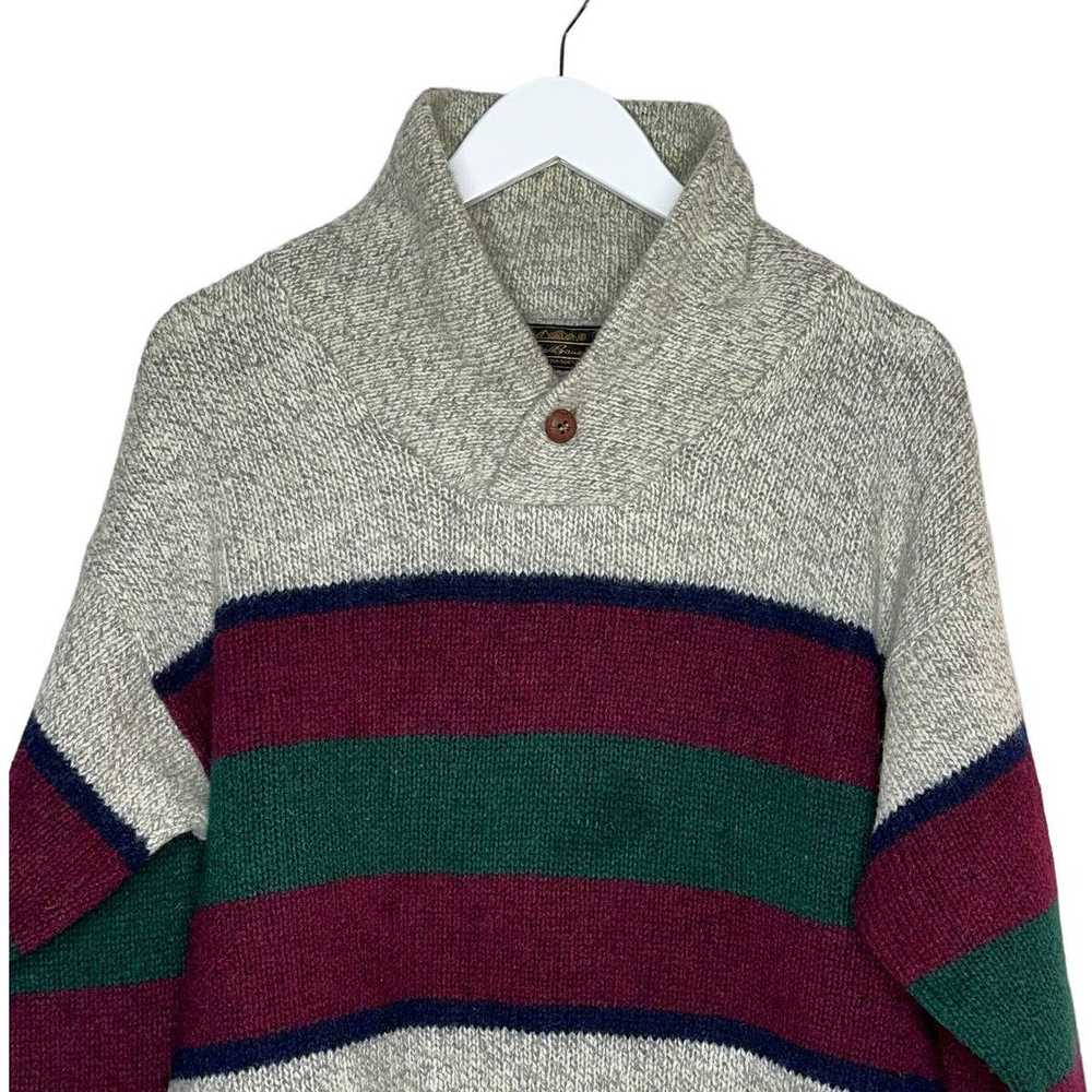 Eddie Bauer Eddie Bauer Vintage Cable Knit Wool P… - image 2