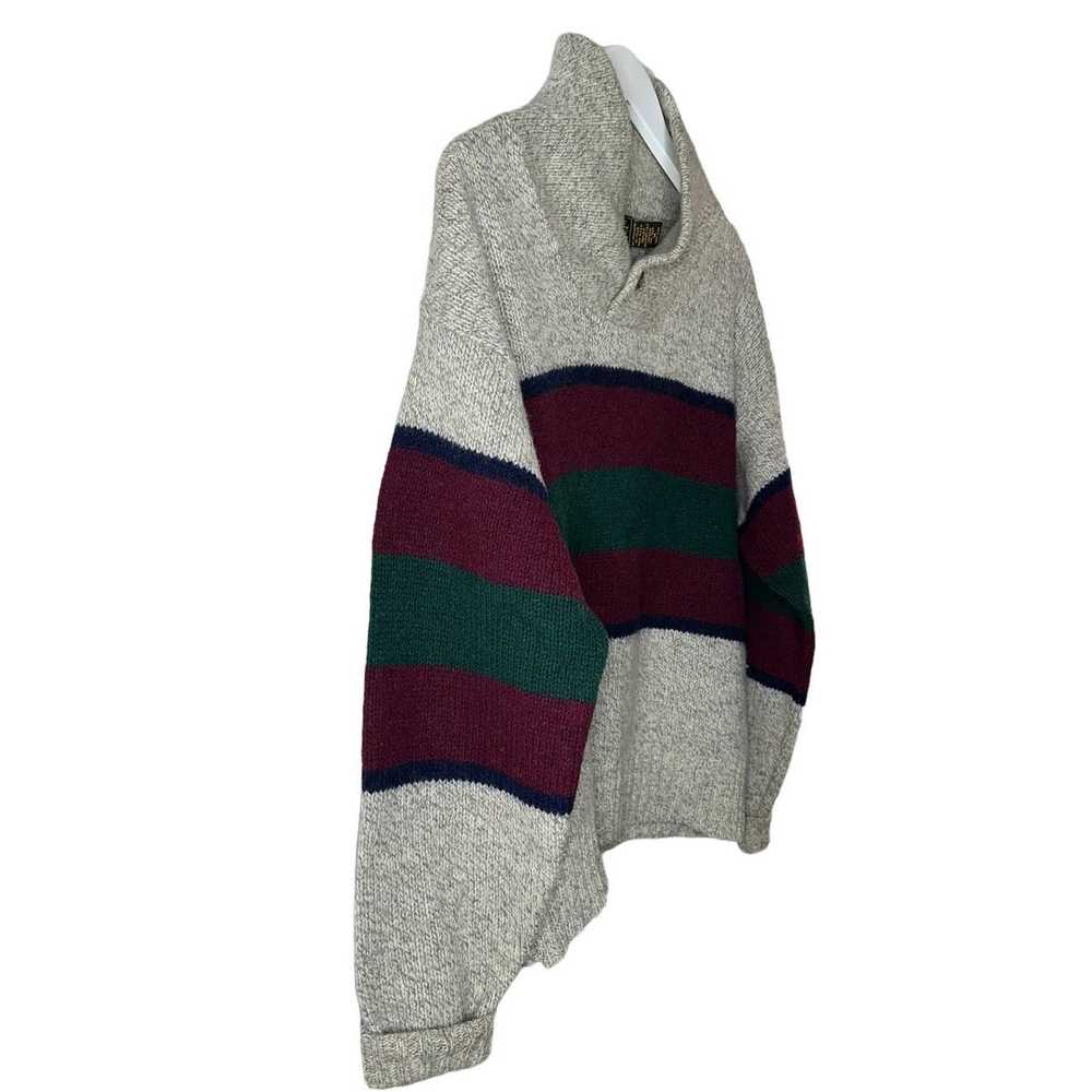 Eddie Bauer Eddie Bauer Vintage Cable Knit Wool P… - image 3