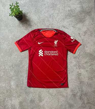 Liverpool × Nike × Soccer Jersey Vintage Nike Liv… - image 1