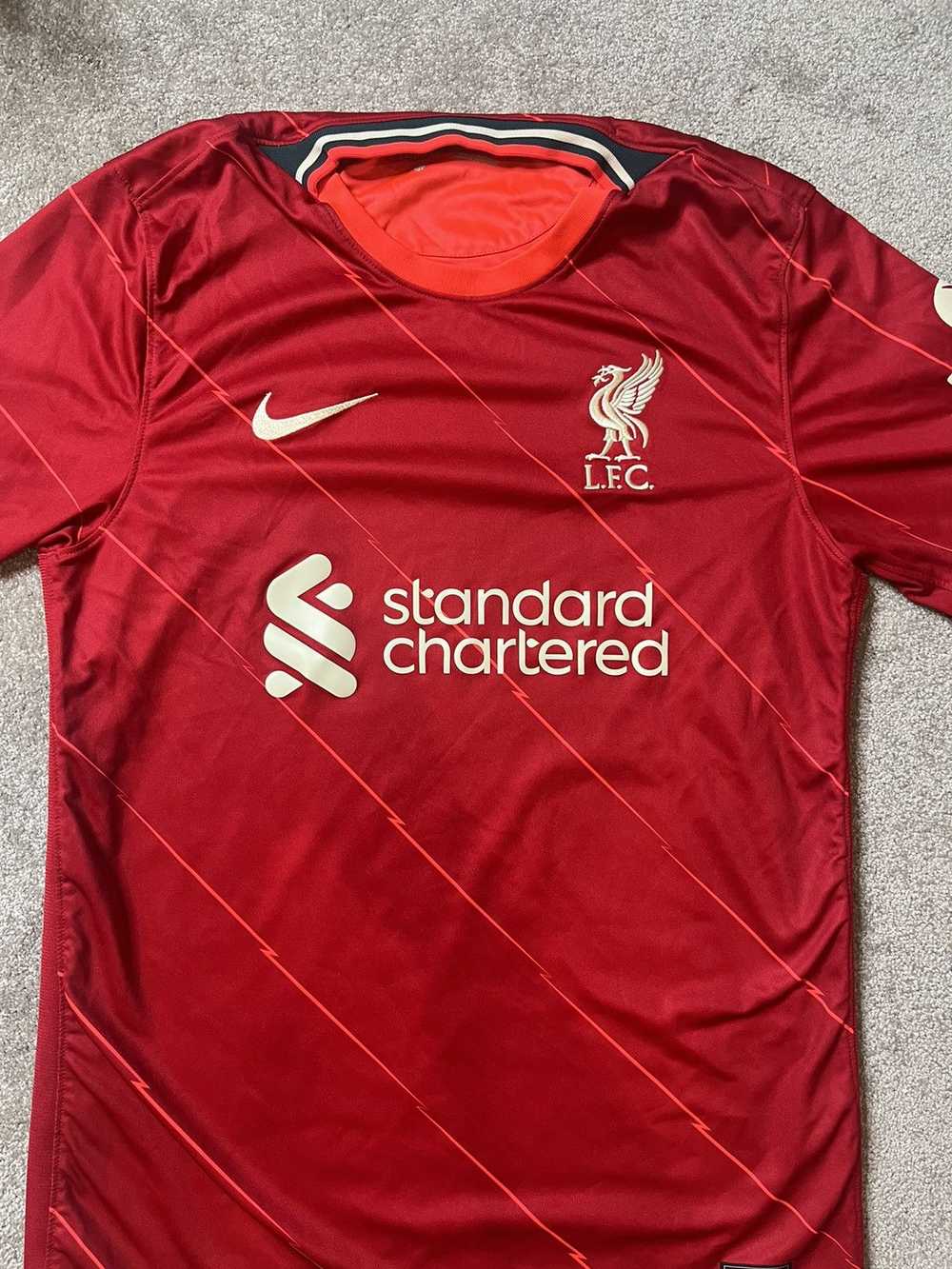 Liverpool × Nike × Soccer Jersey Vintage Nike Liv… - image 2