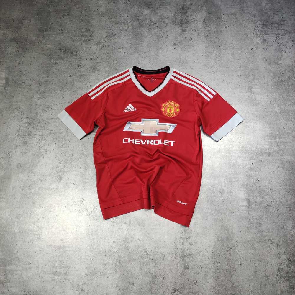 Adidas × Manchester United × Soccer Jersey RARE M… - image 1