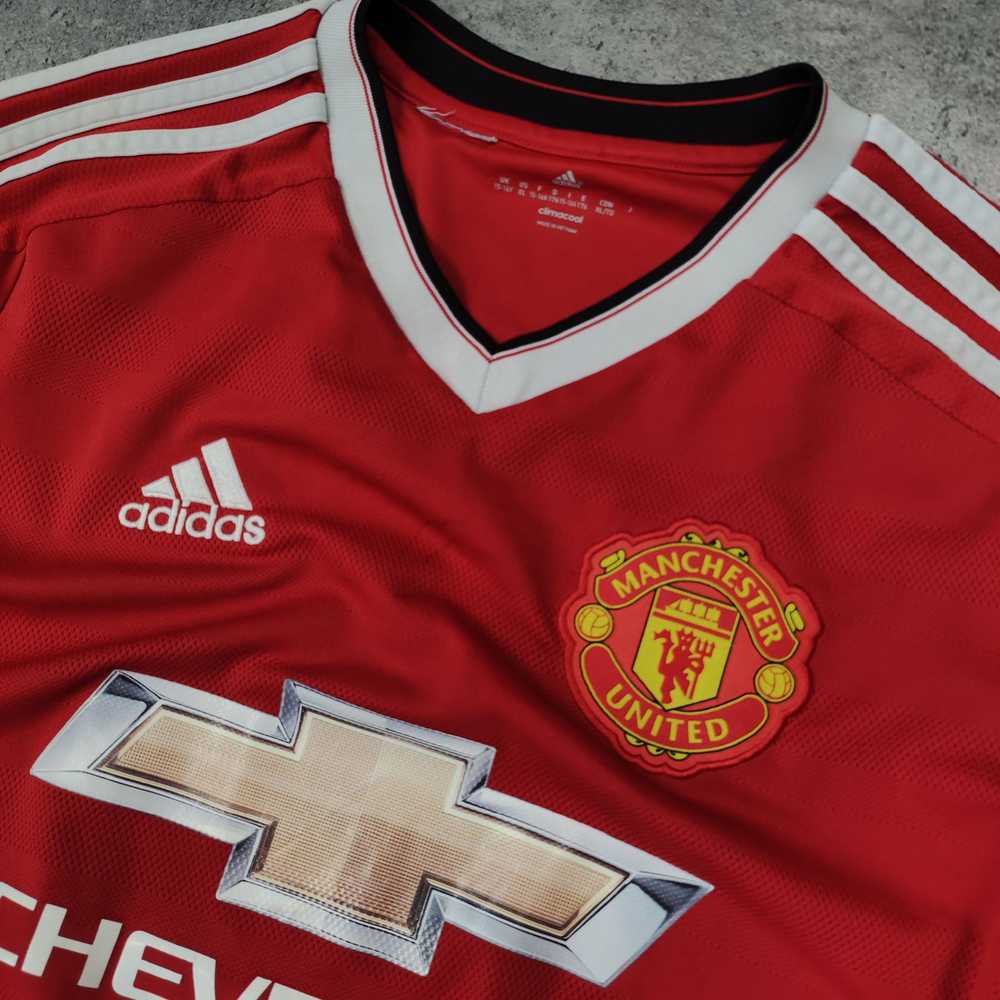 Adidas × Manchester United × Soccer Jersey RARE M… - image 4