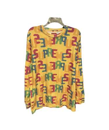 Streetwear × Supreme Supreme Letters Long Sleeve … - image 1