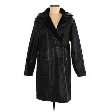 Outdoor Edition by Parkhurst Black Long Coat Size 