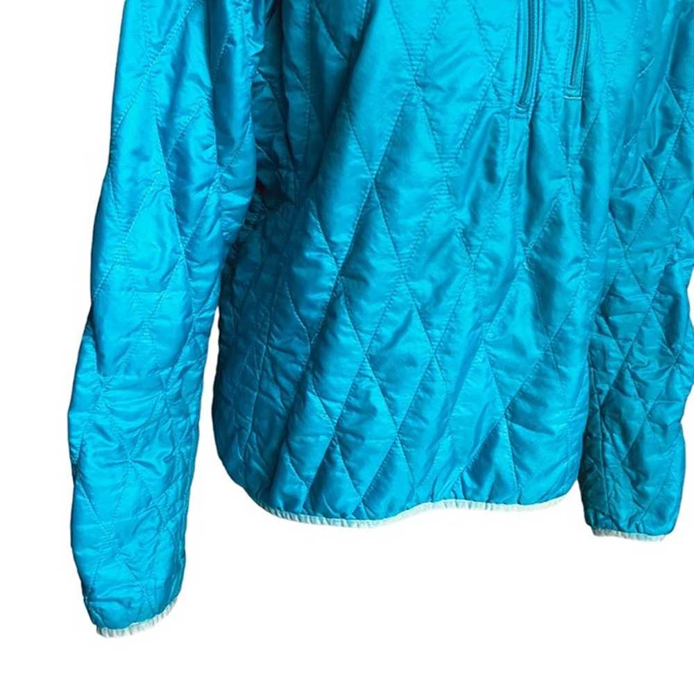 Patagonia Nano Puff Puffer Jacket Blue 1/4 Zip Qu… - image 10