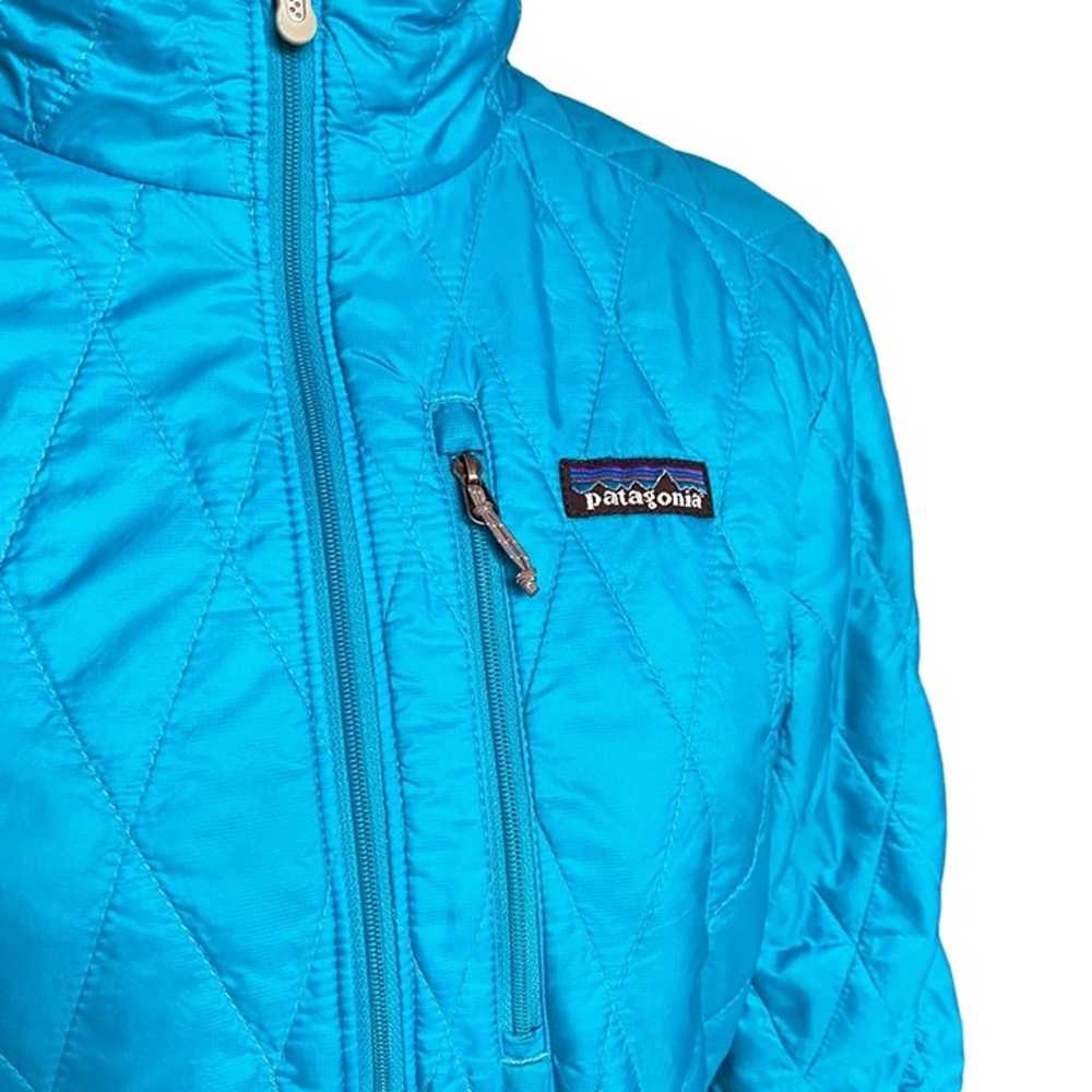 Patagonia Nano Puff Puffer Jacket Blue 1/4 Zip Qu… - image 4