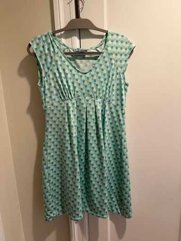 Karina Dresses Aqua short sleeve dress