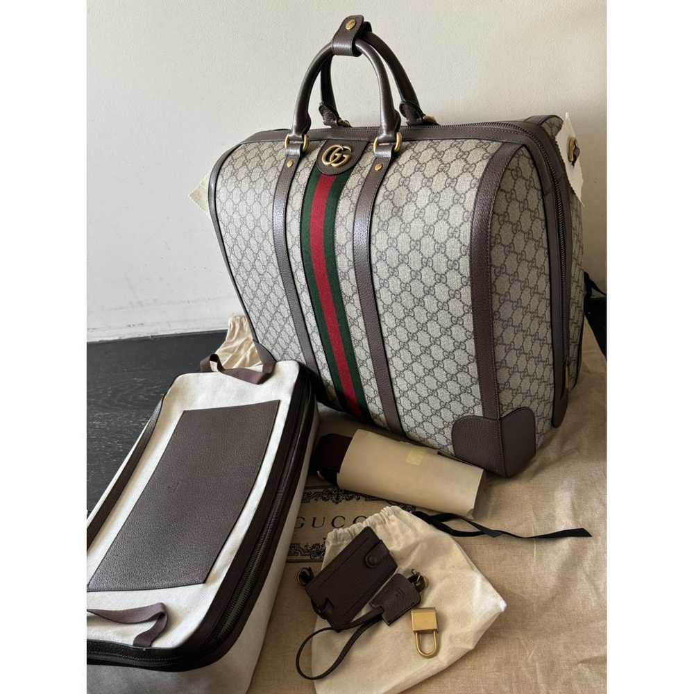 Gucci Ophidia cloth travel bag - image 7