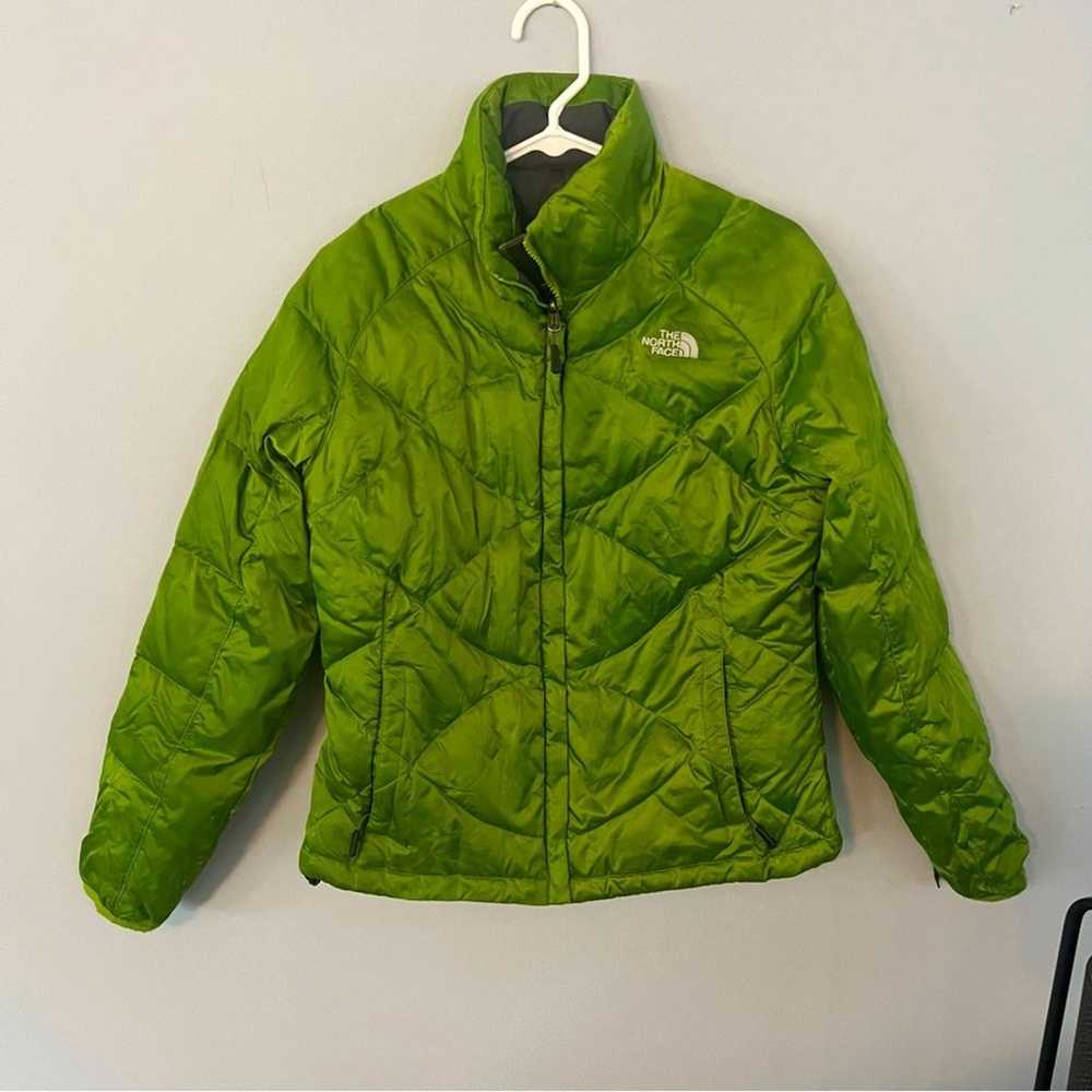 The North Face TNF 550 Puffer Jacket Coat w/ Zipp… - image 1