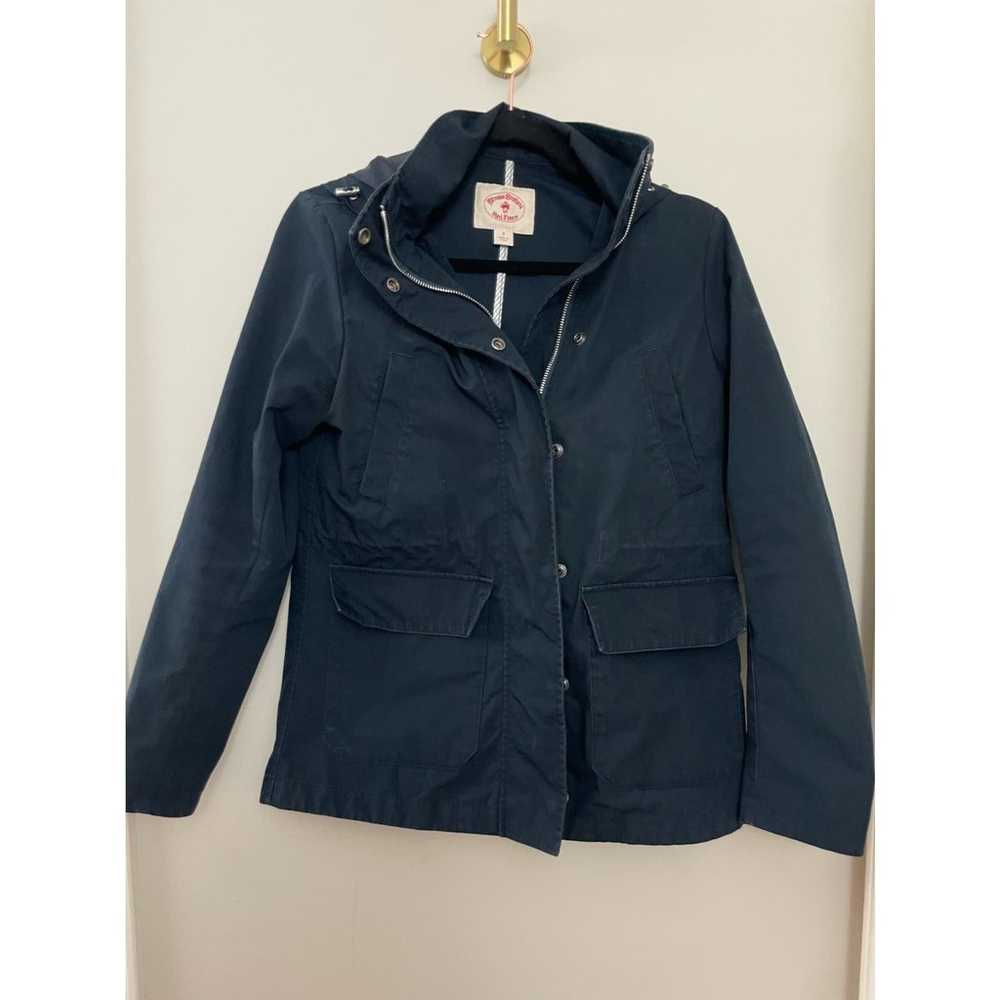 Brooks Brothers Navy Waxed Cotton Field Jacket Ch… - image 1