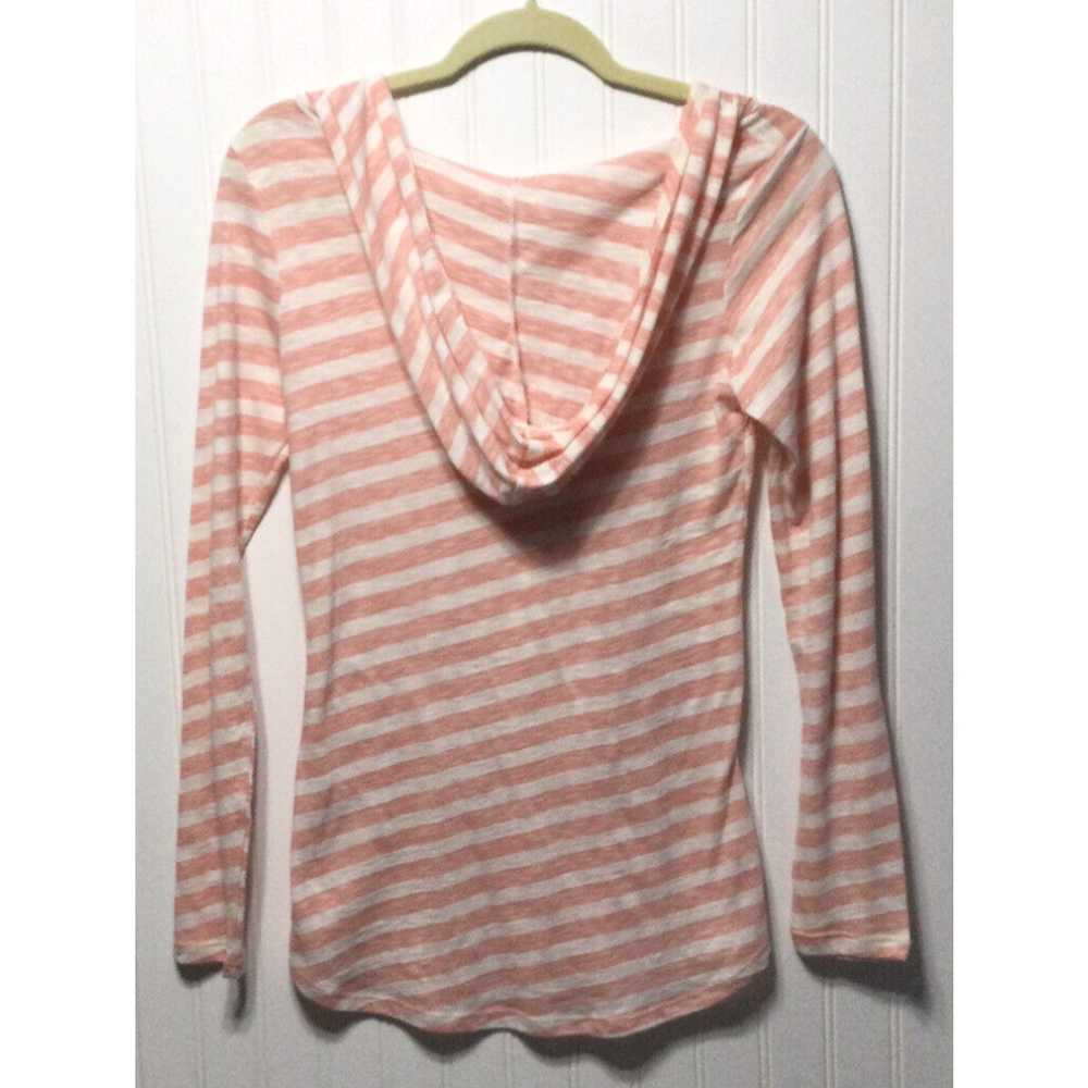 Vintage New DEREK HEART Womens Size M Striped Hoo… - image 2