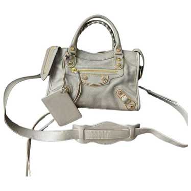 Balenciaga Classic Metalic leather handbag - image 1