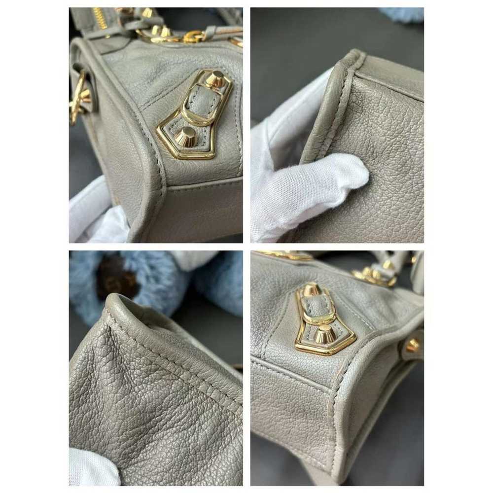 Balenciaga Classic Metalic leather handbag - image 9