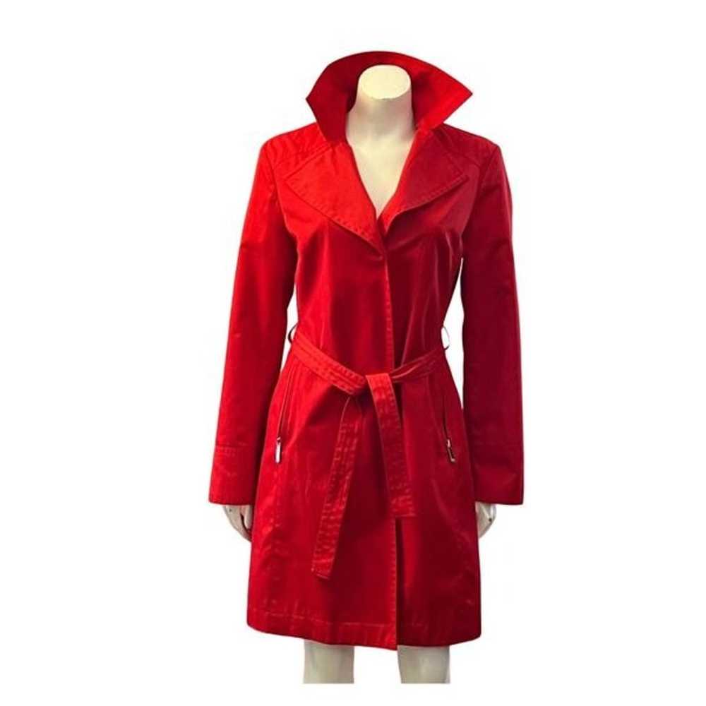 Michael Kors Trench Coat jacket Size M - image 5