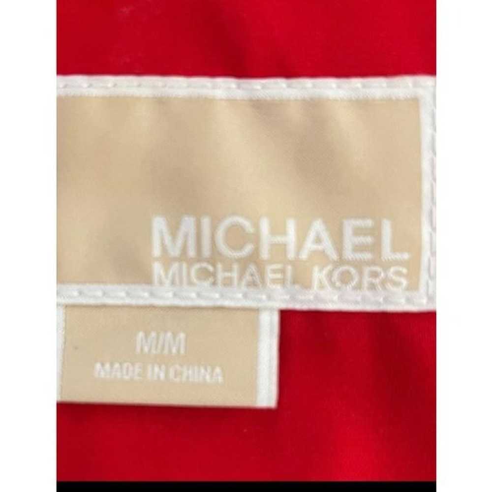Michael Kors Trench Coat jacket Size M - image 7
