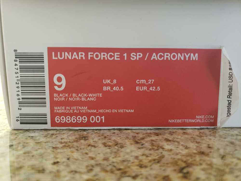 Acronym × Nike Nike x Acronym Lunar Force 1 - image 8