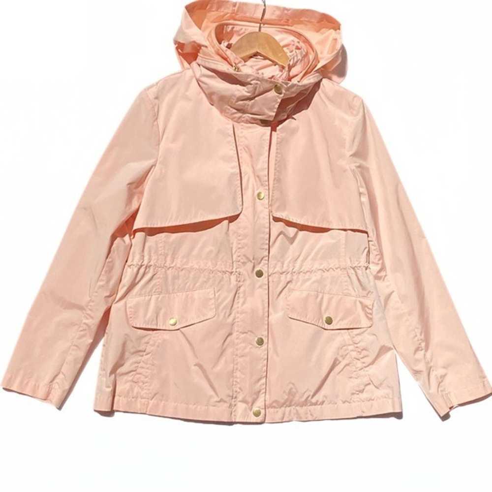 COLE HAAN Women's Short Packable Rain Jacket Pink… - image 5