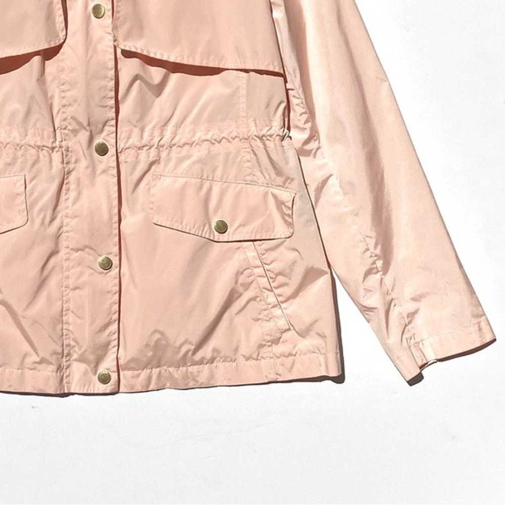 COLE HAAN Women's Short Packable Rain Jacket Pink… - image 7