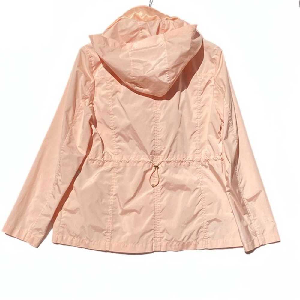 COLE HAAN Women's Short Packable Rain Jacket Pink… - image 8