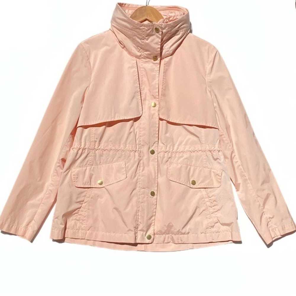 COLE HAAN Women's Short Packable Rain Jacket Pink… - image 9