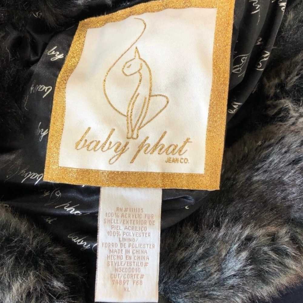 Baby Phat Brown Faux Fur Jacket - image 10