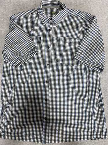 Cabelas Cabelas Shirt Mens Large Blue Guidewear Ta