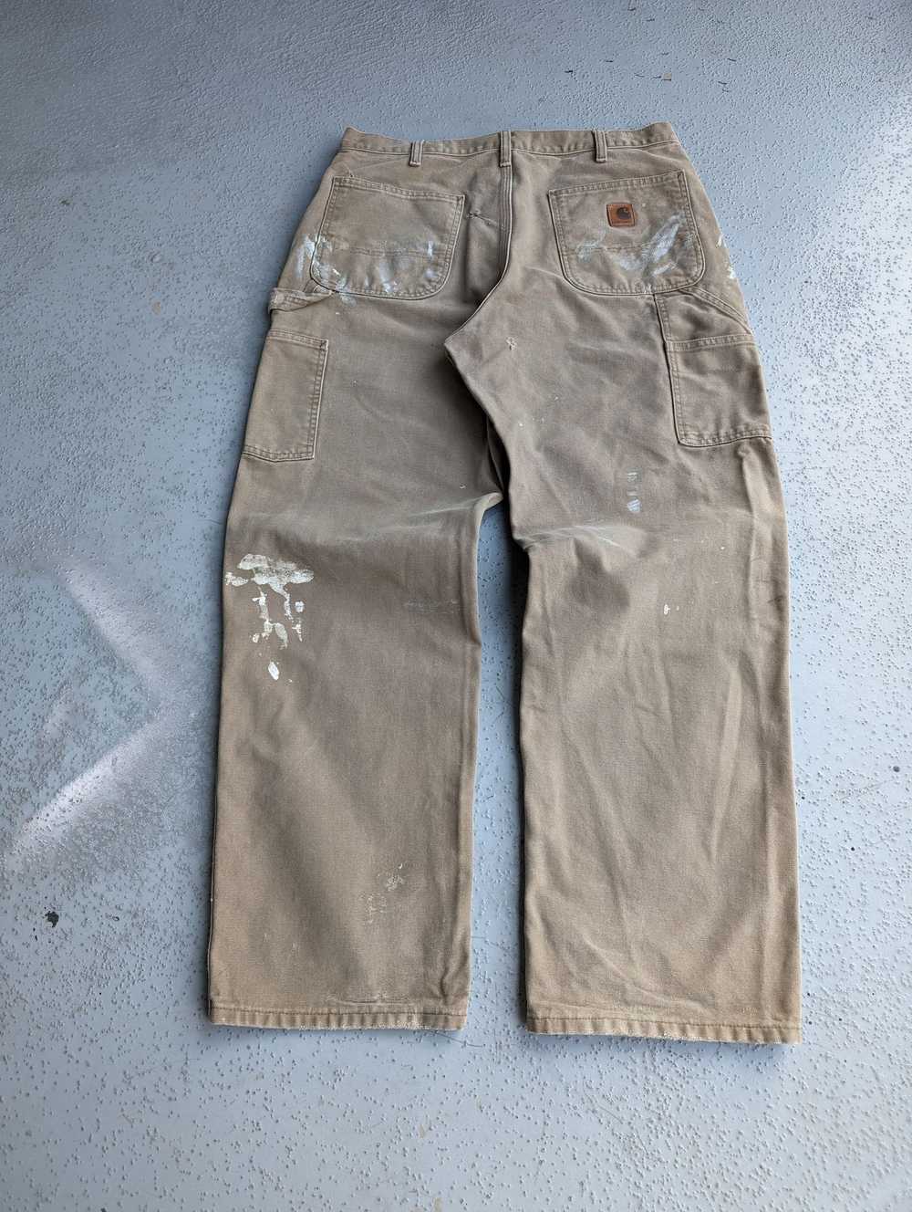 Carhartt × Jnco × Vintage 34x32 Crazy vtg Carhart… - image 2