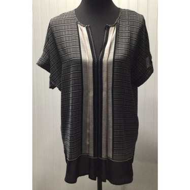 Vintage MAX STUDIO Womens Medium print tunic top … - image 1