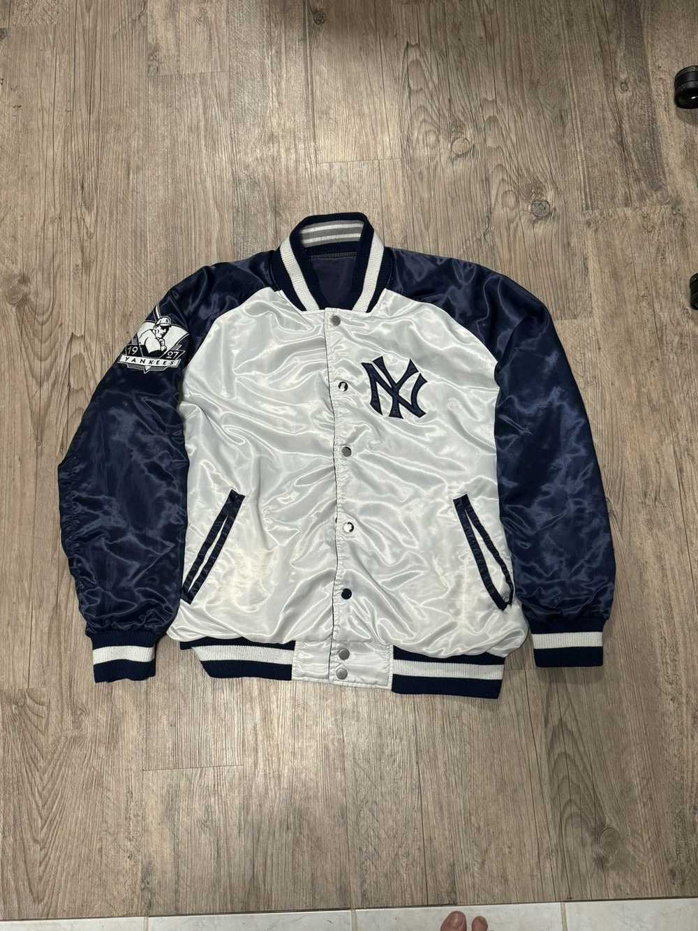 New York Yankees Vintage Reversible Yankees Jacket - image 1