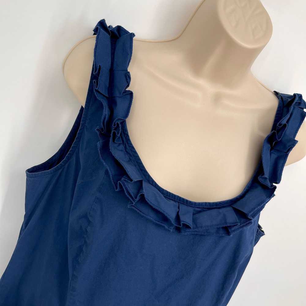Ann Taylor Ann Taylor Factory Ruffle Scoop Neck S… - image 2