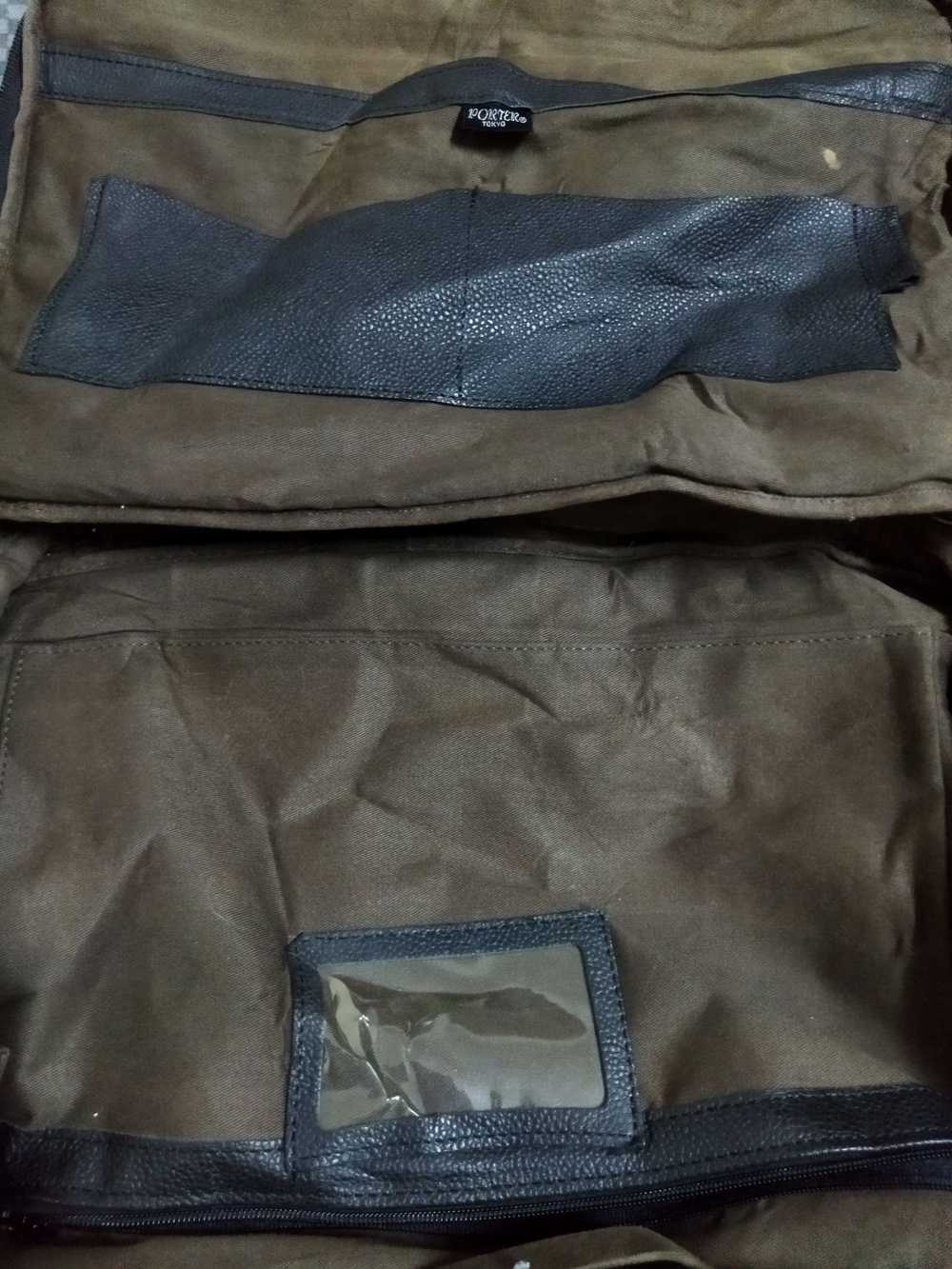 Porter Porter Leather Sling Bag - image 3