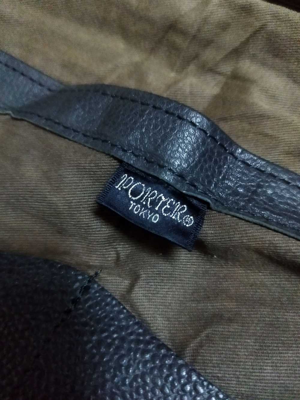 Porter Porter Leather Sling Bag - image 5