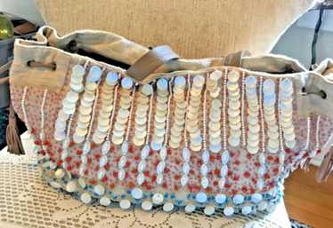 MOYNA New York shell bag マザーオブパールピンク Moyna shell handbag - Gem