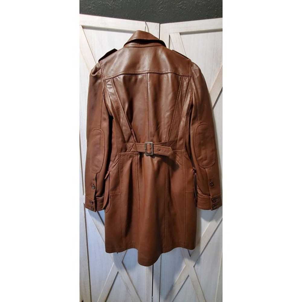 Peruvian Connection Leather Cognac Coffee Brown K… - image 5