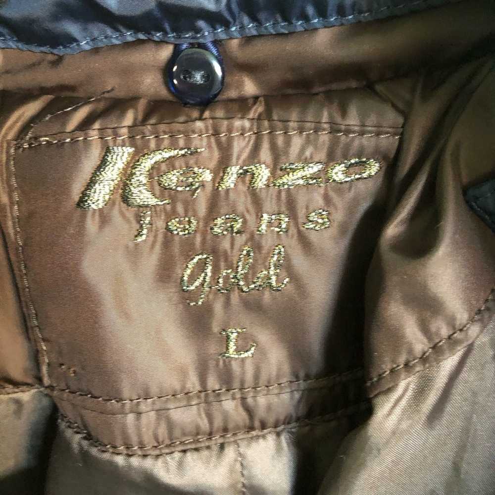 Vintage Kenzo Jeans Gold Label Size Large Women's… - image 2