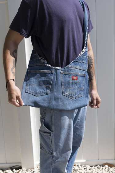 Dickies × Streetwear Upcycled Denim Dickies Hobo b