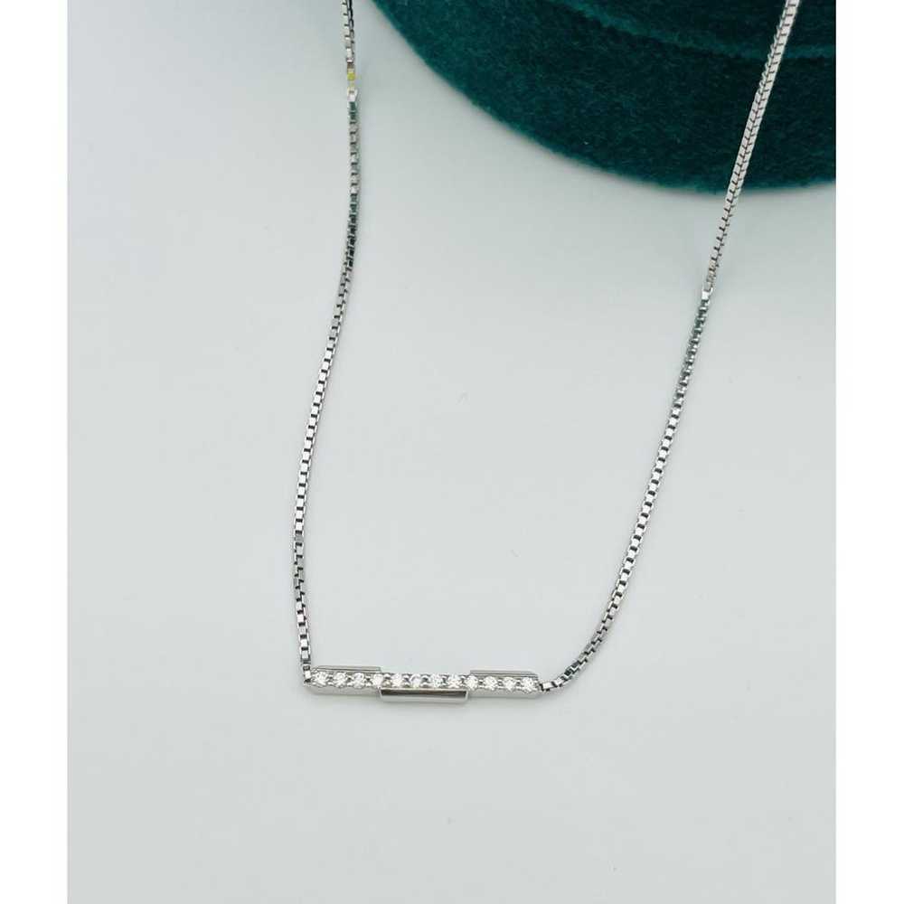 Gucci Gucci Link To Love white gold necklace - image 4