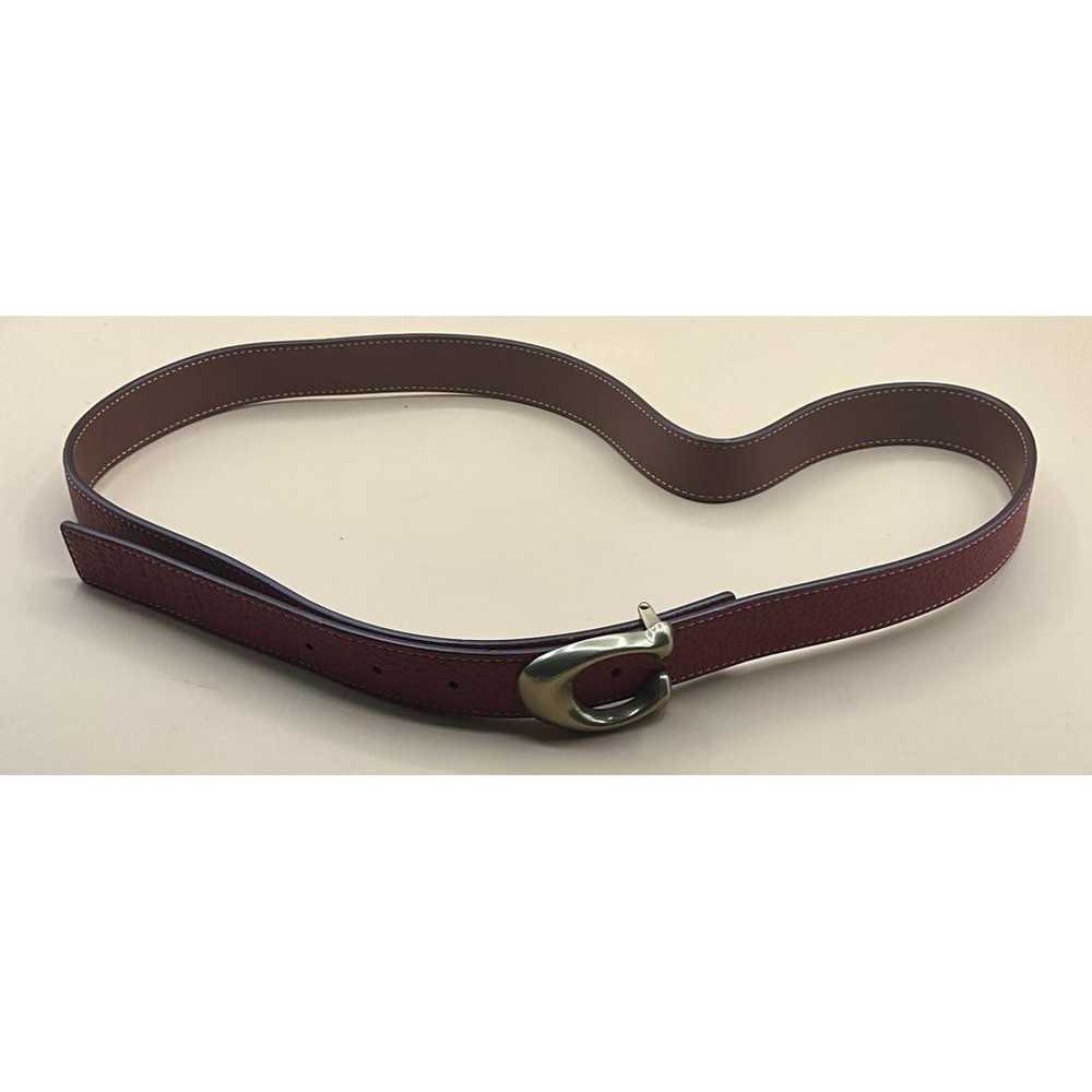 Coach Leather belt - image 6