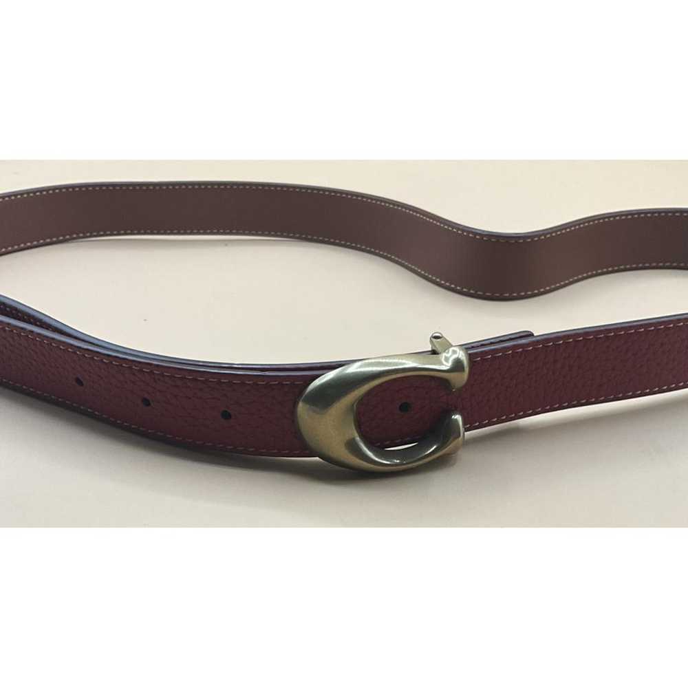Coach Leather belt - image 7