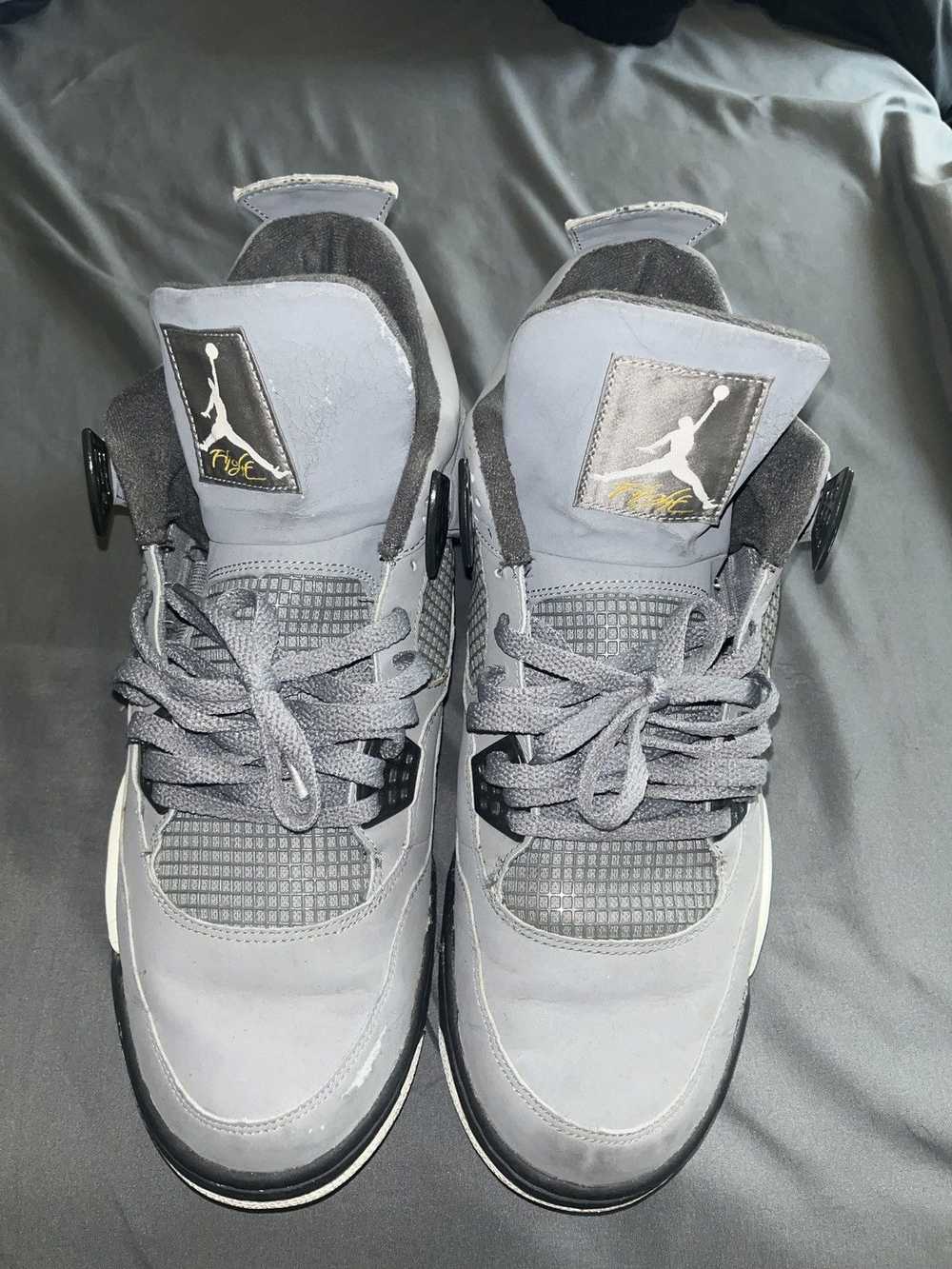 Jordan Brand × Nike Jordan Retro 4 Cool Grey 2004 - image 1