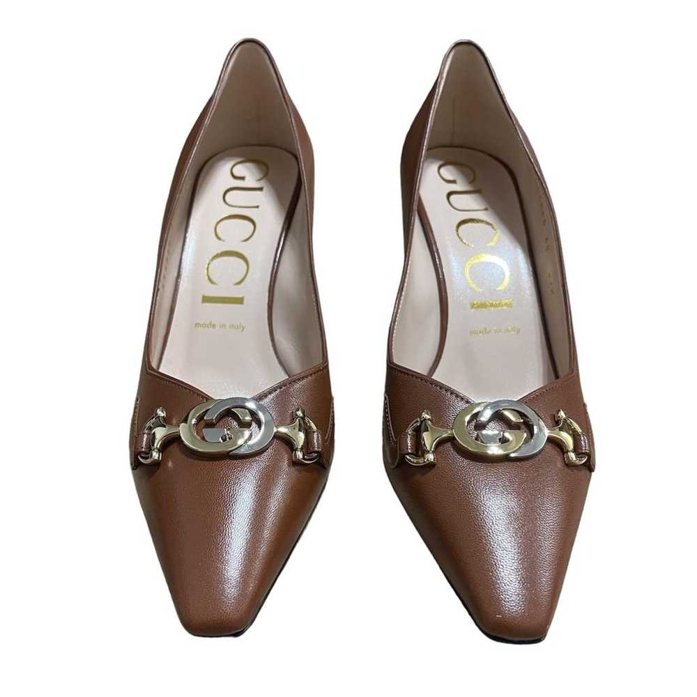 Gucci Leather heels - image 4