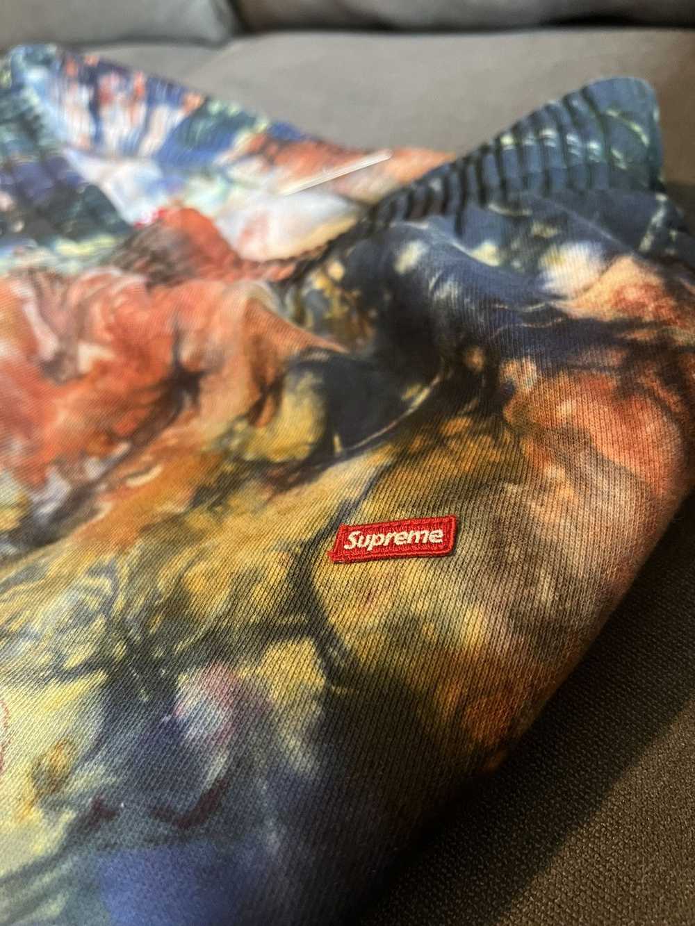 Supreme Supreme Overdyed Small Box Sweatshort Mul… - image 5