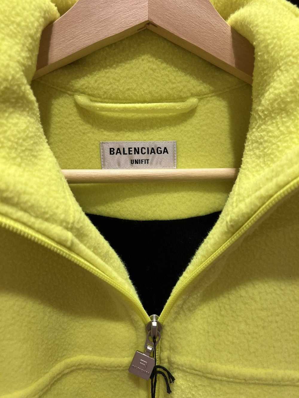 Balenciaga Balenciaga sporty B Fleece Track Jacket - image 5