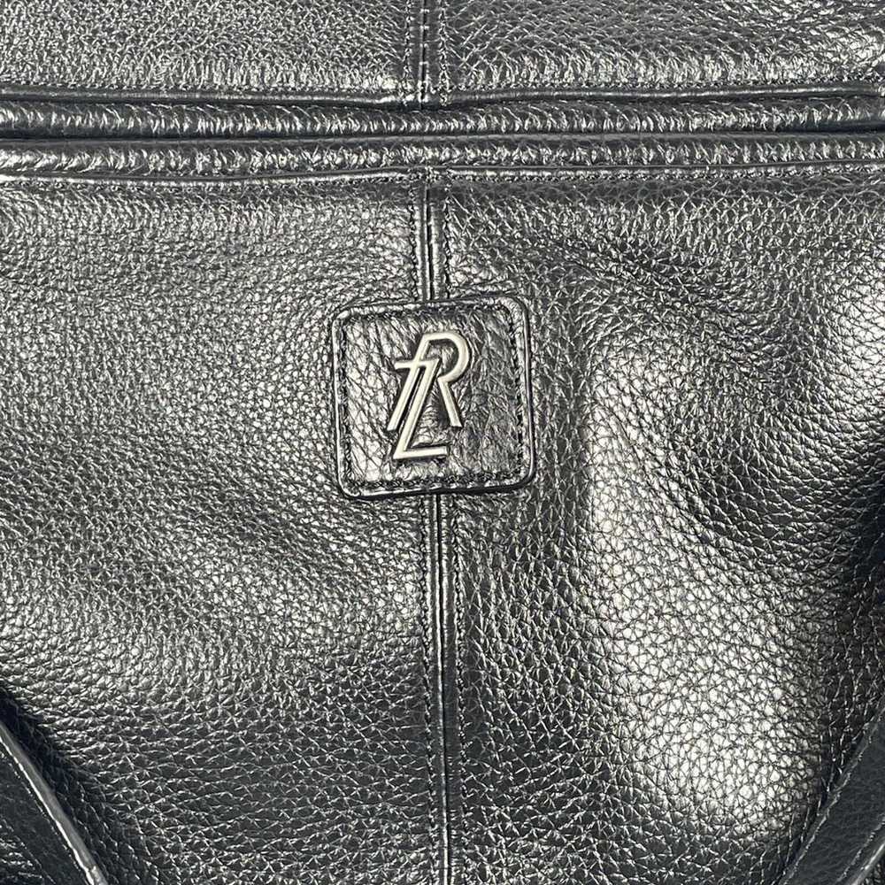 Vintage Rachel Zoe Leather Shoulder Bag With Frin… - image 7