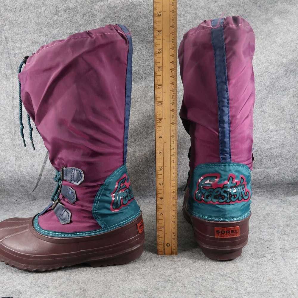 Sorel Boots Womens 6 Snow Winter Tall Retro Frees… - image 6