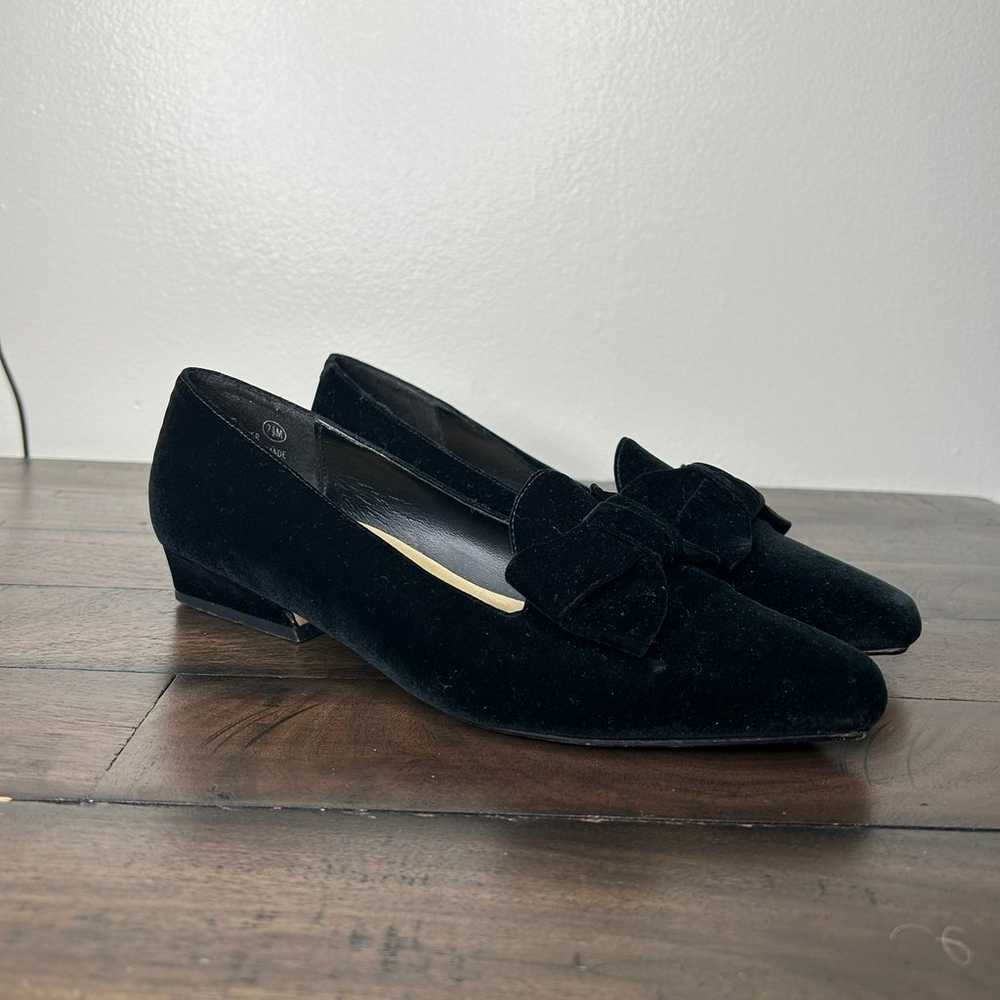 Vintage Mootsies Tootsies Black Velvet 90s 1990s … - image 1