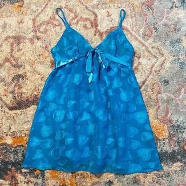 Vintage Y2K blue babydoll Victoria’s Secret linger
